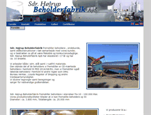 Tablet Screenshot of beholderfabrik.dk